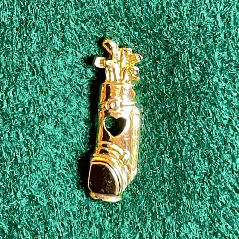 Vintage Golf Club Bag Charm